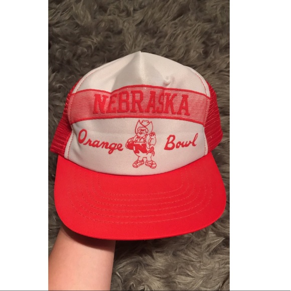 Vintage Nebraska Orange Bowl Baseball 